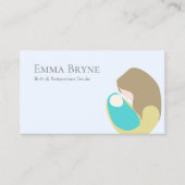 助産師ドゥラホールディングベビー 名刺 (正面)