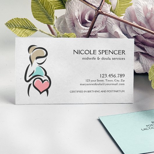 助産師ドゥラ誕生コーチ授乳コンサルタント 名刺
