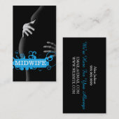 助産師介護ナース看護健気に康 名刺 (正面/裏面)