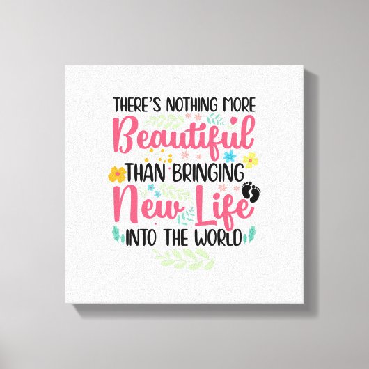 助産師助産師助産師助産師業務 キャンバスプリント (正面)