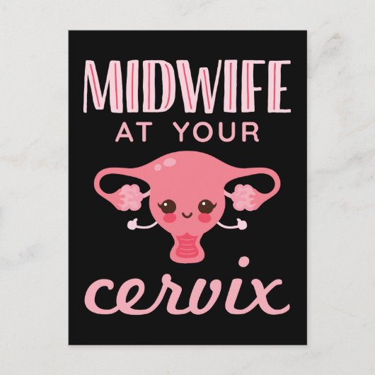 助産師助産師助産師 ポストカード (正面)