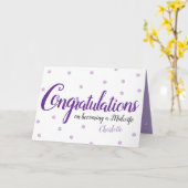 助産師卒業祝いカード カード (黄色い花)