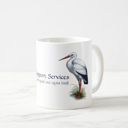 助産師又は同種営業プロモーションマグカップ コーヒーマグカップ (正面右)