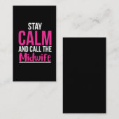 助産師呼び出しベビーがドおもしろいゥラを配信 名刺 (正面/裏面)