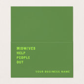 助産師救済が外に出る 名刺 (外部フラット)