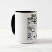 助産師栄養事実推移 マグカップ (正面左)