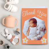 助産師生まれたばかりの用フォトカード | 贈パーソナライズされた物 サンキューカード