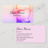 助産師誕生ドゥラ 名刺 (正面/裏面)