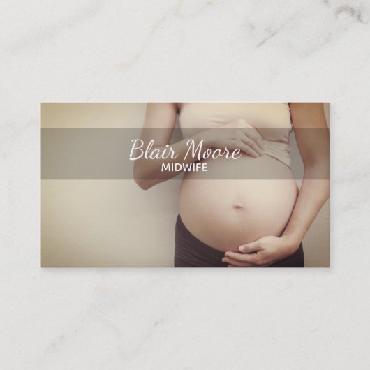 助産師誕生ドゥラ 名刺 (正面)