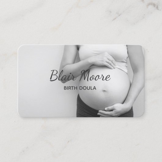 助産師誕生ドゥラ 名刺 (正面)