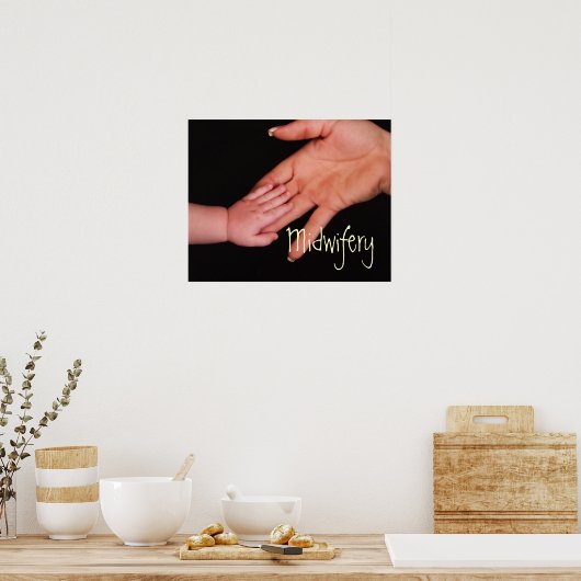 助産師 ポスター (キッチン)