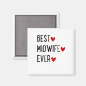 助産師 マグネット (正面/裏面)