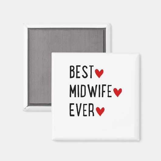 助産師 マグネット (正面/裏面)