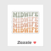 助産師・助産師に対する助産師の贈与 シール (シート)