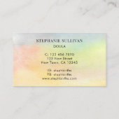 助産師 名刺 (裏面)