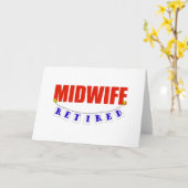 助産退職した婦 カード (黄色い花)