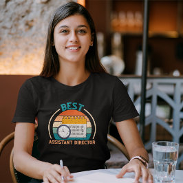 助監督最高の-レトロAD Tシャツ