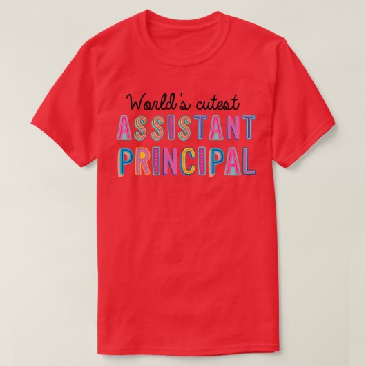 助言世界で最も有能な助手 Tシャツ (デザイン正面)