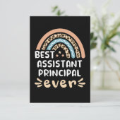 助長最高の永遠ヒョウ虹ギフト カード (スタンド正面)