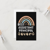 助長最高の永遠ヒョウ虹ギフト カード (正面/裏面インサイチュ)