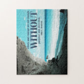 努力および勇気のカスタムなパズル ジグソーパズル (縦)