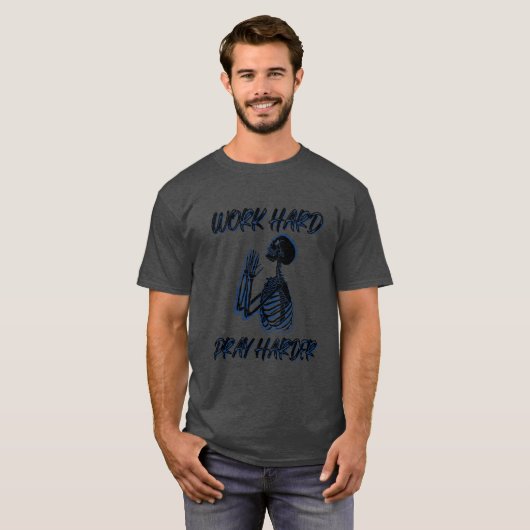 努力しろ 祈れ Tシャツ (正面フル)