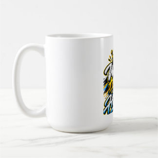 努力と謙虚さの王冠 モチベーションデザイン コーヒーマグカップ