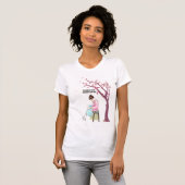 努力に根ざし、成功を目指す Tシャツ (正面フル)