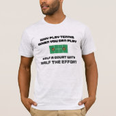 努力の半分 Tシャツ (正面)