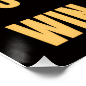 努力の検証やる気を起こさせる引用文ポスター ポスター (コーナー)