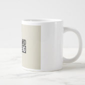 努力は夢を叶える モチベーション 励まし ジャンボコーヒーマグカップ (右)