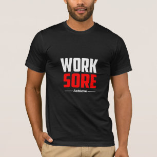 努力は痛い、達成は嬉しい - トレーニングTシャツ Tシャツ