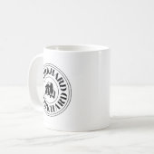 努力を怠るな モチベーションマグカップ コーヒーマグカップ (正面左)