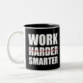 努力頭が切れるしなやる気を起こさせるい ツートーンマグカップ (左)