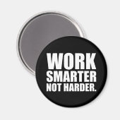 努力頭が切れるしなやる気を起こさせるい マグネット (正面/裏面)