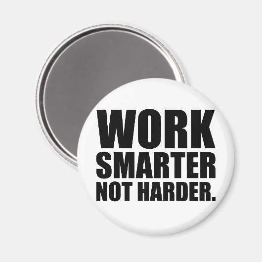 努力頭が切れるしなやる気を起こさせるい マグネット (正面/裏面)