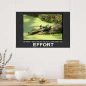 努力 ポスター (キッチン)