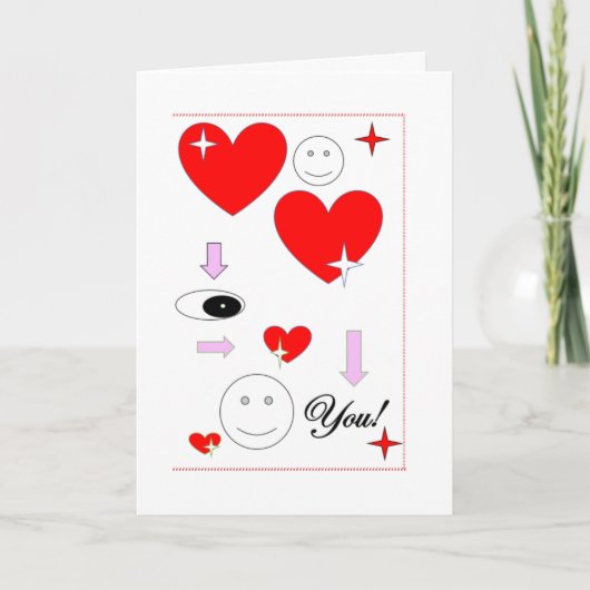 励まされ、希望に満ち、インスピレーションと信仰 サンキューカード (正面)