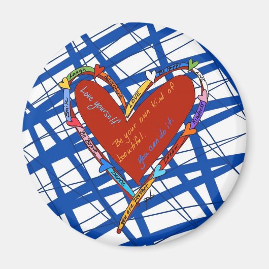 励ましてくれる磁石！ マグネット (正面)