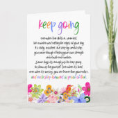 励ましのカード カード (正面)