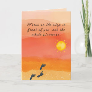 励ましのカード カード