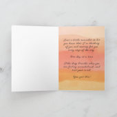 励ましのカード カード (内部)