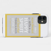 励ましのゴードン・B・ヒンクリーLDS名言 Case-Mate iPhoneケース (裏面(横))