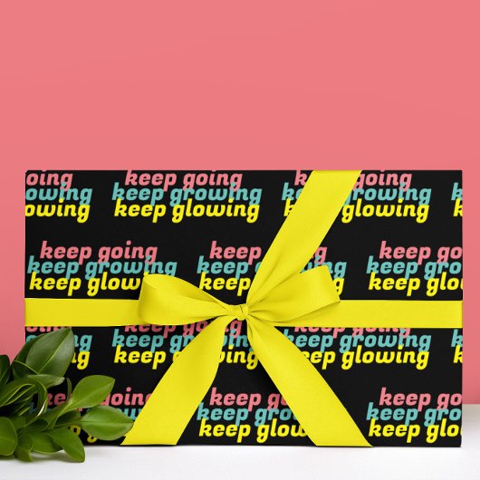 励ましのラッピング紙 ラッピングペーパー