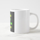 励ましの名言 #153 ジャンボコーヒーマグカップ (右)
