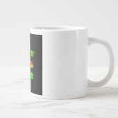 励ましの名言 #167 ジャンボコーヒーマグカップ (右)