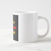 励ましの名言 #222 ジャンボコーヒーマグカップ (右)