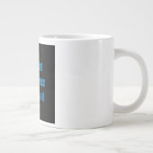 励ましの名言 #23 ジャンボコーヒーマグカップ (右)