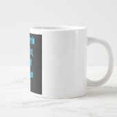 励ましの名言 #255 ジャンボコーヒーマグカップ (右)
