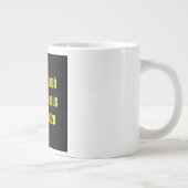 励ましの名言 #281 ジャンボコーヒーマグカップ (右)